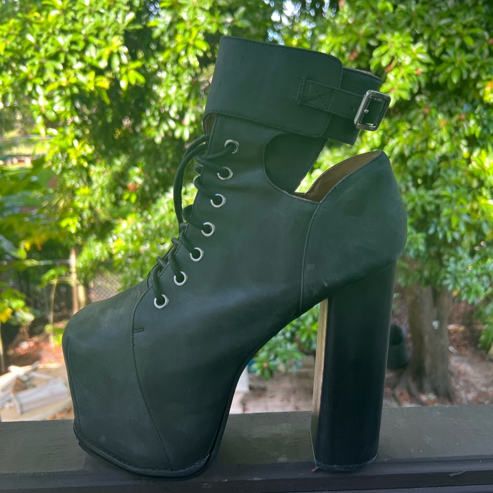 Jeffrey Campbell Black Platforms. Worn three times.